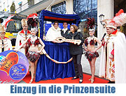 Faschingshochburg Hotel Bayerischer Hof: Anreise, Schlüsselübergabe und Einzug des Narrhalla Prinzenpaares 2015 am 21.01.2015  (©Foto:Martin Schmitz)